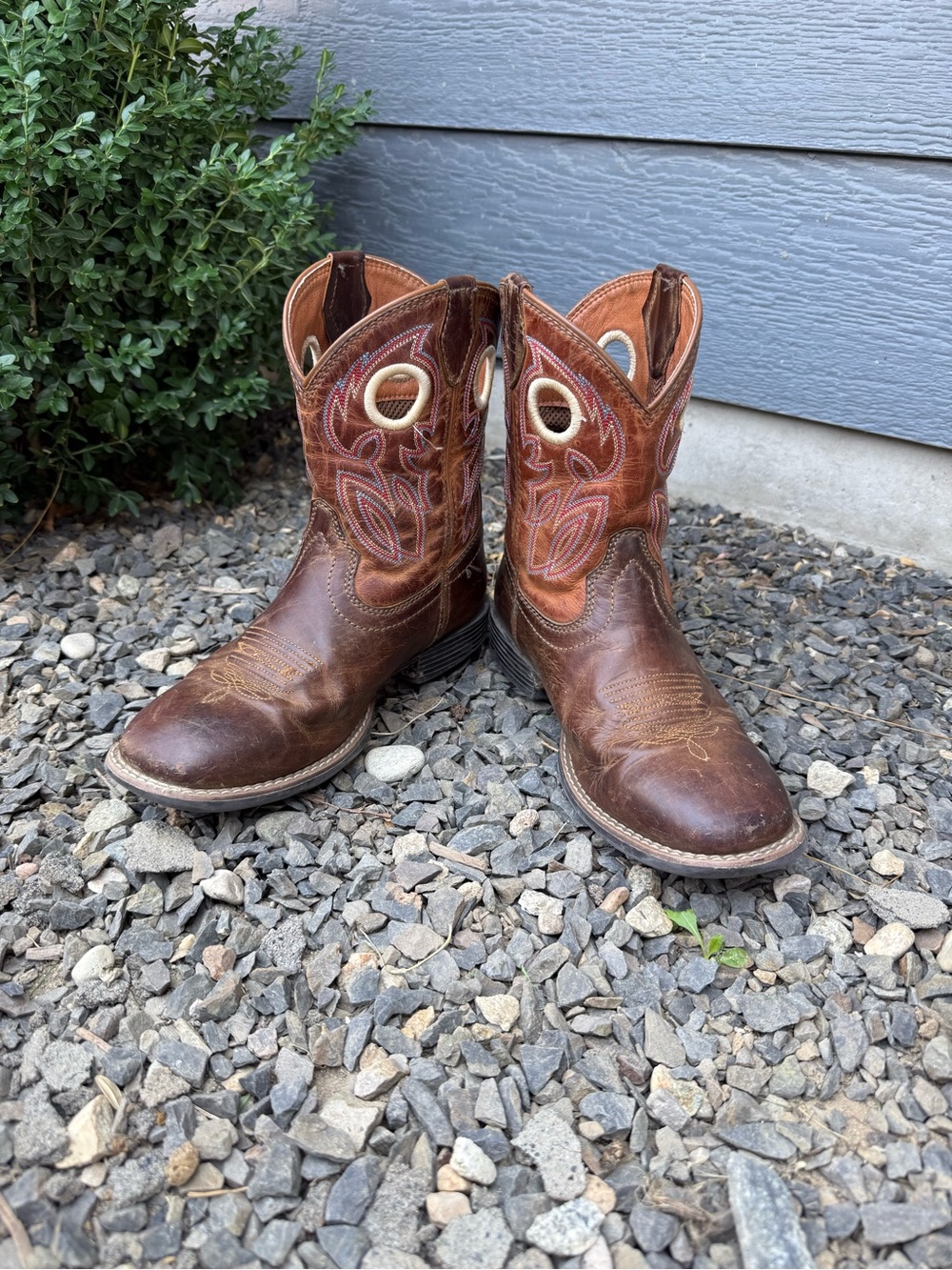 Justin Men’s 5D Brown Leather Western Cowboy Boots 7623JK